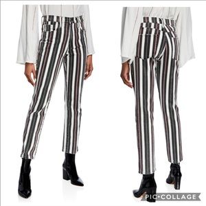 Frame stripe jeans